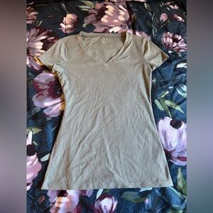 NOBO No Boundaries small grey v neck blouse. Used but in good condition.
